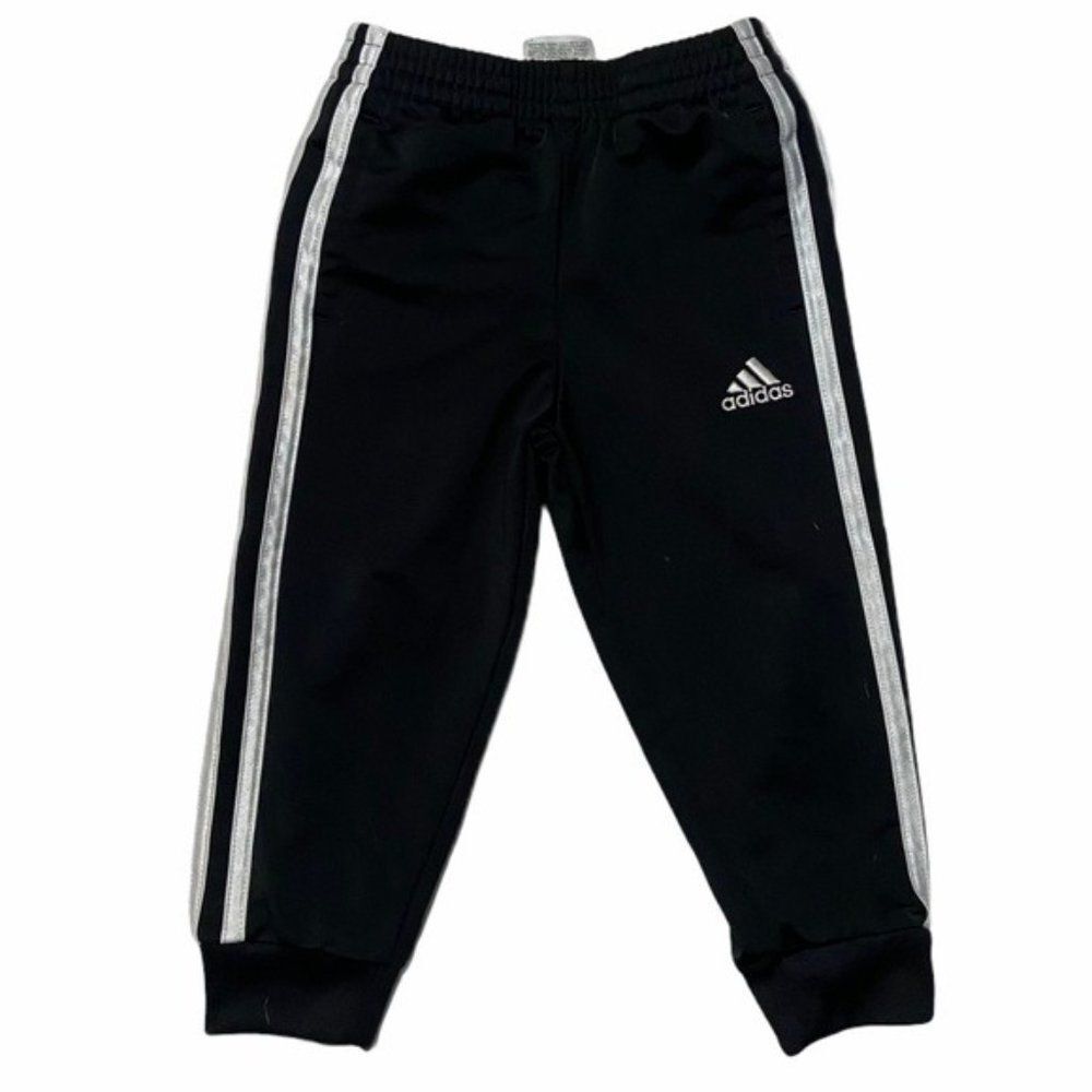 Adidas 2T Black Jogger Sweatpants